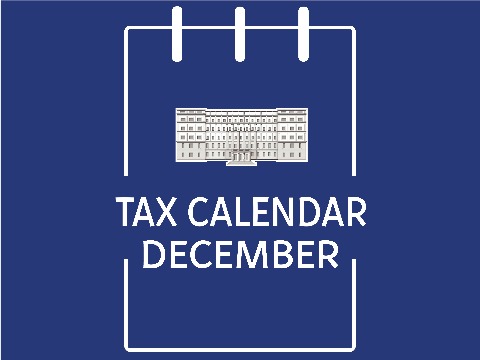 Tax Calendar – December 2025