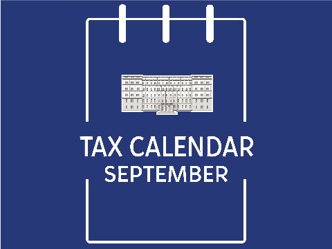 Tax calendar – September 2025