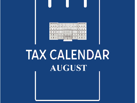 Tax Calendar – August 2025